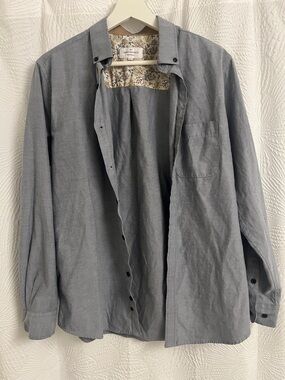 Lightweight Gray Shirt Jacket -